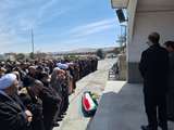وداع تبریز با مادر شهید مدافع حرم، محمودرضا بیضایی