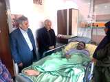 عیادت مدیرکل بنیاد شهید و امور ایثارگران آذربایجان‌شرقی از جانباز سرافراز ۷۰ درصد، حسن قلی‌زاده